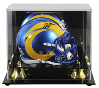 Jared Verse Signed Rams Speed Mini Helmet with Display Case (Beckett) at PristineAuction.com