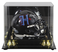 Nico Collins Signed Texans Alternate Speed Mini Helmet with Display Case (Beckett) at PristineAuction.com