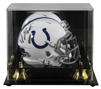D.J. Giddens Signed Colts Speed Mini Helmet with Display Case (Beckett) at PristineAuction.com