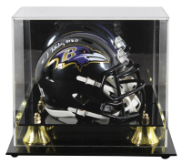 Isaiah Likely Signed Ravens Speed Mini Helmet with Display Case (Beckett) at PristineAuction.com