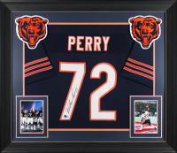 William Perry Signed Custom Framed Jersey (Beckett) at PristineAuction.com