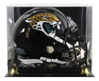 Travis Hunter Signed Jaguars Full-Size Authentic On-Field Speed Helmet with Display Case (Beckett) at PristineAuction.com