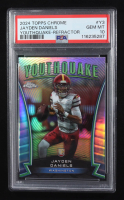 Jayden Daniels 2024 Topps Chrome Youthquake Refractors #Y3 RC (PSA 10) at PristineAuction.com