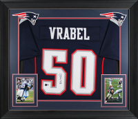 Mike Vrabel Signed Custom Framed Jersey (Beckett) at PristineAuction.com