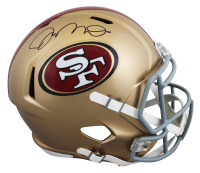 Joe Montana Signed 49ers Full-Size Speed Helmet (Fanatics) at PristineAuction.com