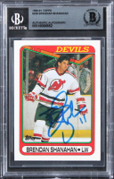 Brendan Shanahan Signed 1990 Topps #259 (BGS) at PristineAuction.com
