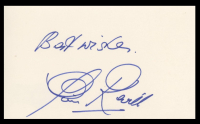 Clive Revill Signed 3x5 Index Card Inscribed "Best Wishes" (Beckett) at PristineAuction.com