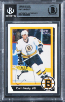 Cam Neely Signed 1988 Bruins Sports Action #16 (BGS) at PristineAuction.com
