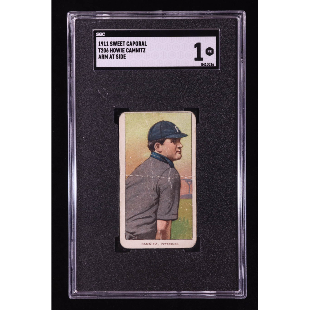 Howie Camnitz 1909-11 T206 #68 (SGC 1) at PristineAuction.com