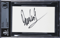 David Crosby Signed 3x5 Index Card (BGS) at PristineAuction.com