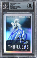 Davante Adams Signed 2023 Rookies & Stars Thrillers Silver #16 (BGS) at PristineAuction.com