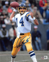 Dan Fouts Signed Chargers 8x10 Photo (Beckett) at PristineAuction.com
