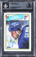 Doug Gilmour Signed 1988 Topps #56 (BGS) at PristineAuction.com