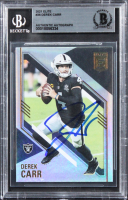 Derek Carr Signed 2021 Elite #36 (BGS) at PristineAuction.com