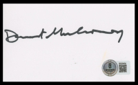 Dermot Mulroney Signed 3x5 Index Card (Beckett) at PristineAuction.com