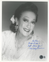 Dorothy Lamour Signed 8x10 Photo Inscribed "God Luck" & "God Bless You!" (Beckett) at PristineAuction.com