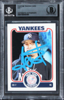 Ice T Signed Custom Trading Card (BGS) at PristineAuction.com