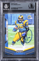 Jerome Bettis Signed 2019 Playoff #174 (BGS) at PristineAuction.com