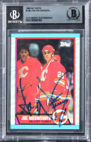 Joe Nieuwendyk Signed 1989 Topps #138 (BGS) at PristineAuction.com