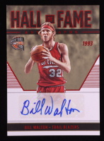 Bill Walton 2022-23 Panini Chronicles Hall of Fame Autographs Red #10 at PristineAuction.com