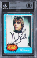 Mark Hamill Signed 1977 Topps Star Wars #1 (BGS) at PristineAuction.com