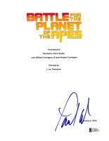 Paul Williams Signed "Battle For The Planet Of The Apes" 8.5x11 Movie Script Cover (Beckett) at PristineAuction.com
