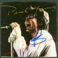 Paul Young Signed "I'm Gonna Tear Your Playhouse Down" 45 RPM Album Cover (Beckett) at PristineAuction.com