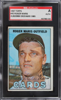 Roger Maris Signed 1967 Topps #45 (SGC) at PristineAuction.com