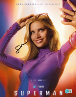 Sara Sampaio Signed "Superman" 11x14 Photo (Beckett) at PristineAuction.com