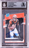 Tee Higgins Signed 2020 Donruss Clearly RR #11 RC (BGS) at PristineAuction.com