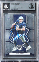 Tony Romo Signed 2022 Panini Mosaic #221 (BGS) at PristineAuction.com