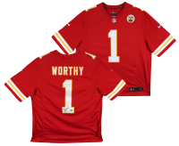 Xavier Worthy Signed Chiefs Nike Authentic Jersey (Fanatics) at PristineAuction.com
