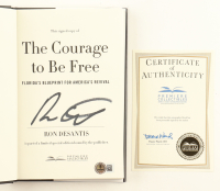 Ron DeSantis Signed "The Courage to Be Free" Hardcover Book (Premiere Collectibles & Beckett) at PristineAuction.com