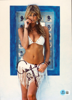 Claudia Schiffer Signed 8x11 Photo (Beckett) at PristineAuction.com
