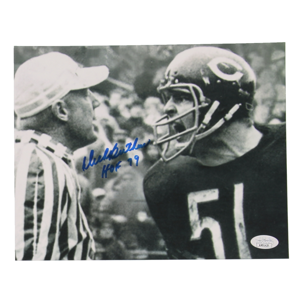 Dick Butkus Signed Bears 8x10 Photo Inscribed "HOF 79" (JSA) at PristineAuction.com