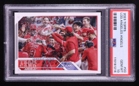 Los Angeles Angels 2023 Topps #93 (PSA 10) at PristineAuction.com