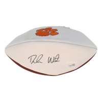 Deshaun Watson Signed Clemson Tigers Logo Football (Fanatics) at PristineAuction.com