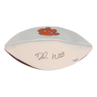 Deshaun Watson Signed Clemson Tiger Logo Football (Fanatics) at PristineAuction.com
