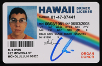 Christopher Mintz-Plasse Signed "Superbad" McLovin Drivers License (JSA) at PristineAuction.com