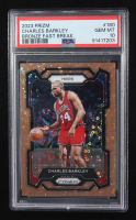 Charles Barkley 2023-24 Panini Prizm Prizms Fast Break Bronze #180 #19/20 (PSA 10) at PristineAuction.com