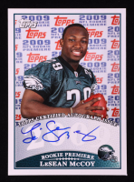 LeSean McCoy 2009 Topps Rookie Premiere Autographs #LM RC at PristineAuction.com