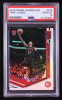 Trae Young 2018-19 Panini Chronicles #272 Elite RC (PSA 10) at PristineAuction.com