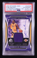 Kobe Bryant 2004-05 SP Game Used Authentic Fabrics Autographs #KB #018/100 (PSA | Autograph Grade 10) at PristineAuction.com