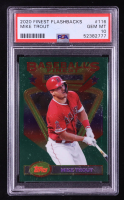 Mike Trout 2020 Finest Flashbacks #116 (PSA 10) at PristineAuction.com