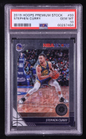 Stephen Curry 2019-20 Hoops Premium Stock #59 (PSA 10) at PristineAuction.com