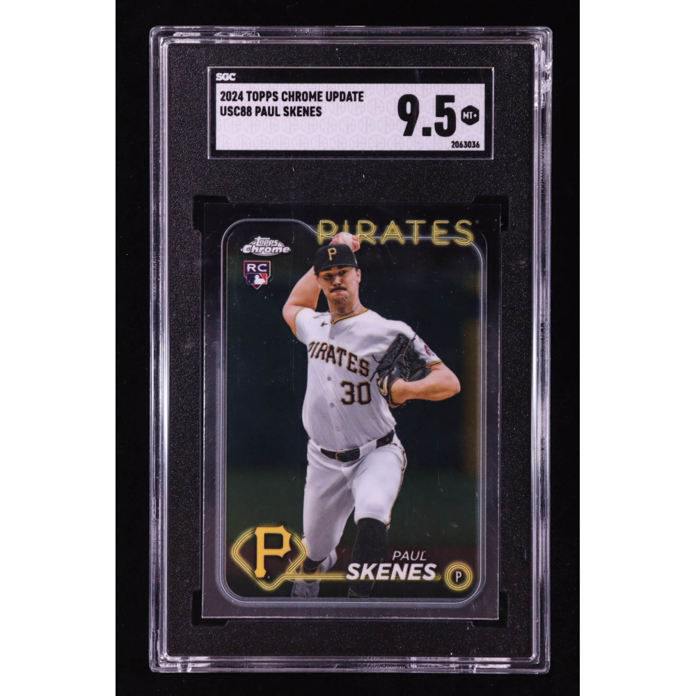 Paul Skenes 2024 Topps Chrome Update #USC88 RC (SGC 9.5) at PristineAuction.com
