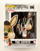 Robert Horry Signed "Spurs" #06 The Coyote Funko Pop! Vinyl Figure (Beckett) at PristineAuction.com
