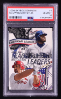 Mark McGwire / Ken Griffey Jr. 2000 SkyBox Dominion #1 LL (PSA 10) at PristineAuction.com