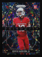 Marvin Harrison Jr. 2024 Panini Prizm Prizmatic Prizms No Huddle #12 RC at PristineAuction.com