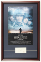 Tom Hanks Signed "Saving Private Ryan" Custom Framed Cut Display (PSA) at PristineAuction.com